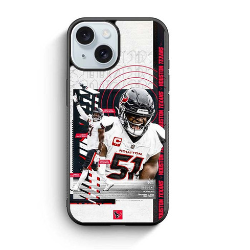 Will Anderson Jr Houston Texans 01 iPhone 15 Case