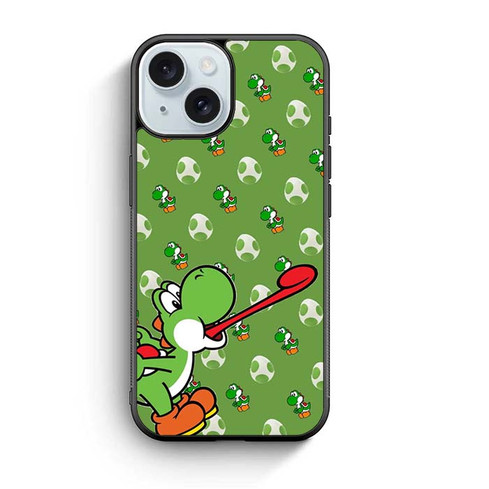 Yoshi Flutter Jump Frenzy iPhone 15 Case