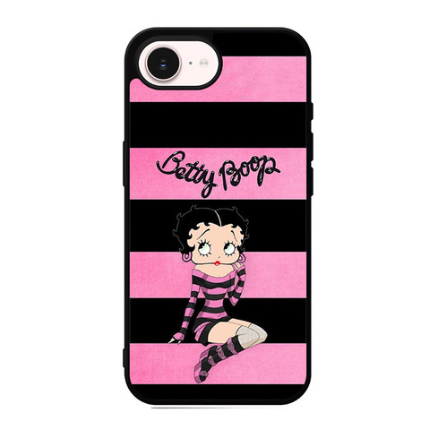 Betty Boop Rocker Boop Pink and Grit iPhone 17e Case