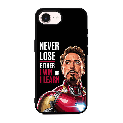 Iron Man Tony Stark Quotes iPhone 17e Case