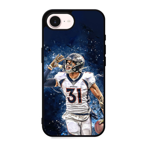 Justin Simmons Denver Broncos 05 iPhone 17e Case