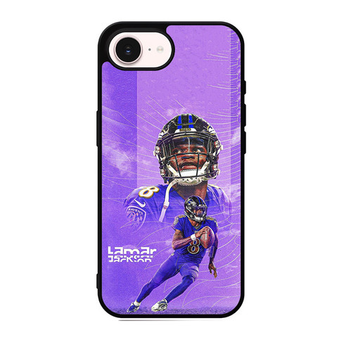 Lamar Jackson Baltimore Ravens 04 iPhone 17e Case