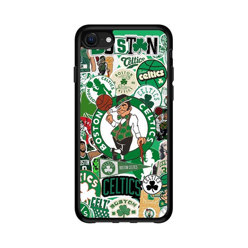 Boston Celtics Collage iPhone 16e Case