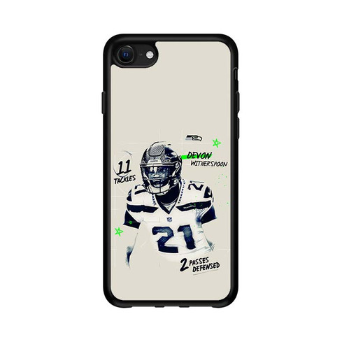 Devon Witherspoon Seattle Seahawks 02 iPhone 16e Case