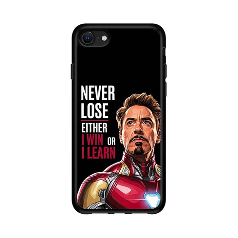 Iron Man Tony Stark Quotes iPhone 16e Case