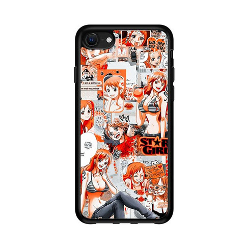 Nami One Piece Series Collages iPhone 16e Case