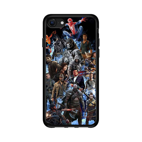 PlayStation icons Legends Unleashed iPhone 16e Case