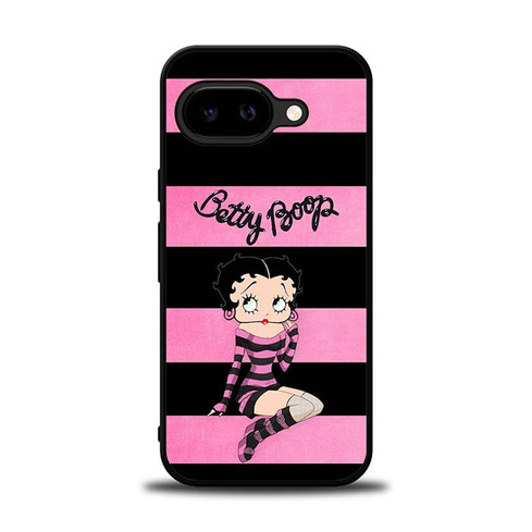 Betty Boop Rocker Boop Pink and Grit Google Pixel 9A Case