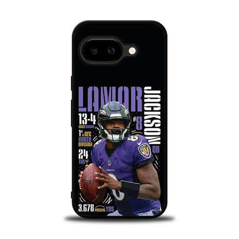 Lamar Jackson Baltimore Ravens 03 Google Pixel 9A Case