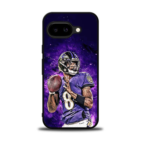 Lamar Jackson Baltimore Ravens 05 Google Pixel 9A Case