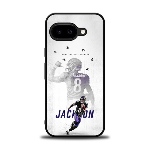Lamar Jackson Baltimore Ravens 06 Google Pixel 9A Case