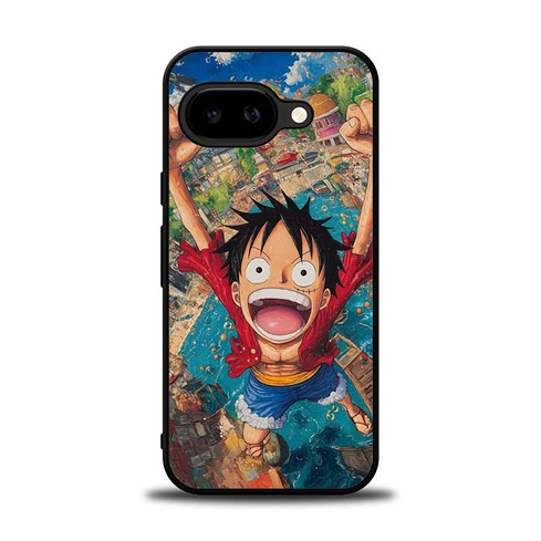 One Piece Luffy Grand Line Euphoria Google Pixel 9A Case