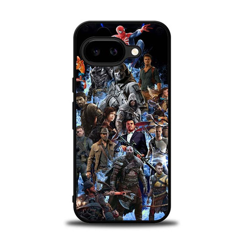 PlayStation icons Legends Unleashed Google Pixel 9A Case