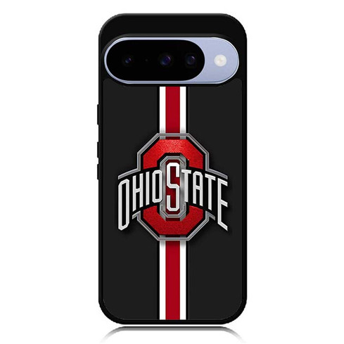 Ohio State Buckeyes Logo Red Stripe Motorola Google Pixel 10 Case