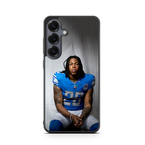 Jahmyr Gibbs Detroit Lions 01 Samsung Galaxy S26 Case