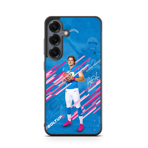 Justin Herbert Los Angeles Chargers 05 Samsung Galaxy S26 Case