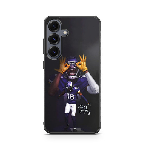 Justin Jefferson Minnesota Vikings 02 Samsung Galaxy S26 Case