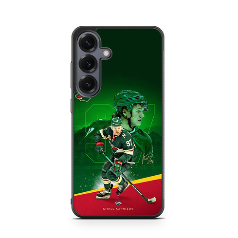Kirill Kaprizov Minnesota Wild Samsung Galaxy S26 Case