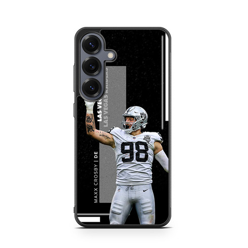 Maxx Crosby Las Vegas Raiders 01 Samsung Galaxy S26 Case