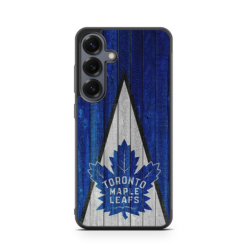 Toronto Maple Leafs Wooden Pattern Samsung Galaxy S26 Case