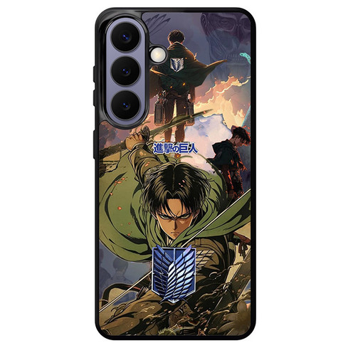 Attack on Titan Capt Levi Samsung Galaxy S26+ Case