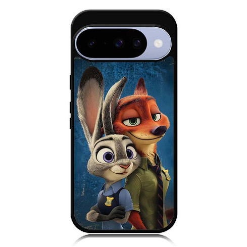 Zootopias Hopps and Nick Brave Hearts Motorola Google Pixel 10 Case