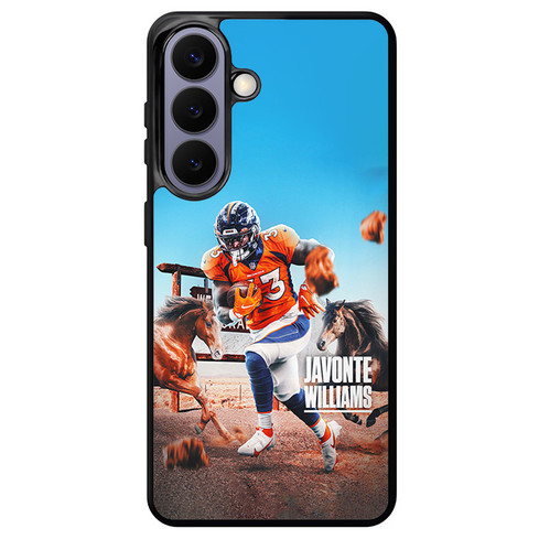 Javonte Williams Denver Broncos 01 Samsung Galaxy S26+ Case