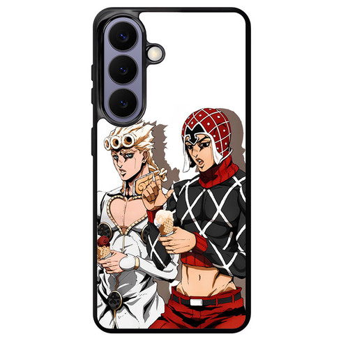 JoJos Bizarre Adventure Mista and Giorno Samsung Galaxy S26+ Case