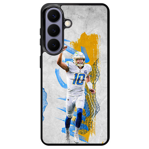 Justin Herbert Los Angeles Chargers 04 Samsung Galaxy S26+ Case