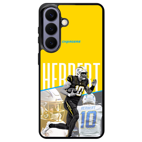 Justin Herbert Los Angeles Chargers 06 Samsung Galaxy S26+ Case