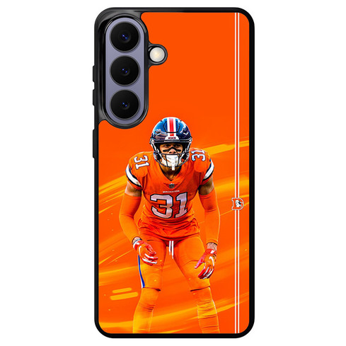Justin Simmons Denver Broncos 01 Samsung Galaxy S26+ Case