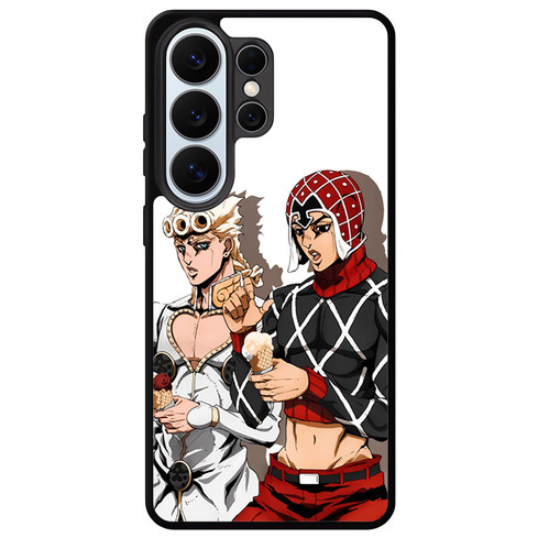 JoJos Bizarre Adventure Mista and Giorno Samsung Galaxy S26 Ultra Case