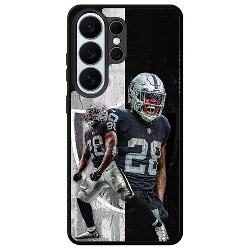 Josh Jacobs Las Vegas Raiders Samsung Galaxy S26 Ultra Case
