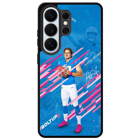 Justin Herbert Los Angeles Chargers 05 Samsung Galaxy S26 Ultra Case