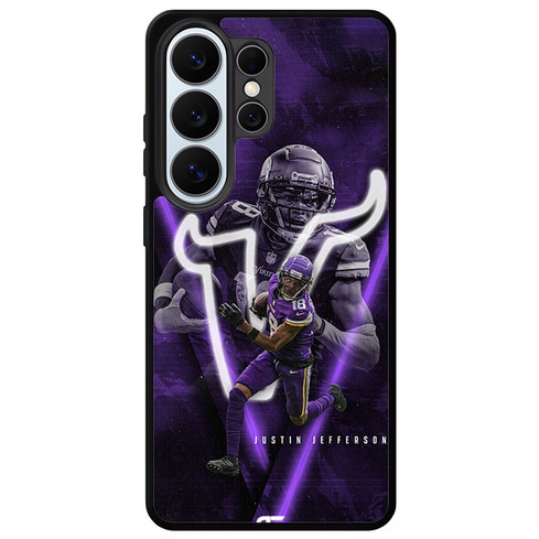 Justin Jefferson Minnesota Vikings 01 Samsung Galaxy S26 Ultra Case