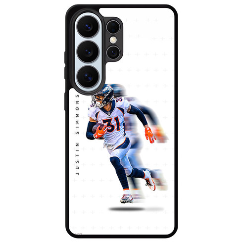 Justin Simmons Denver Broncos 02 Samsung Galaxy S26 Ultra Case