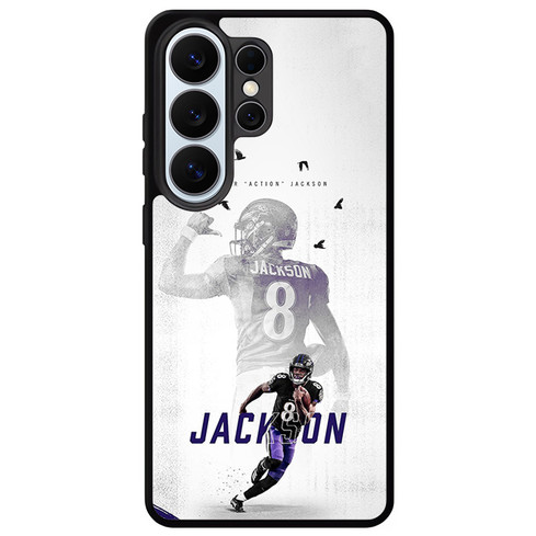 Lamar Jackson Baltimore Ravens 06 Samsung Galaxy S26 Ultra Case