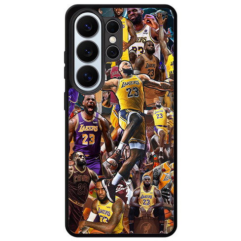 Lebron Lakers 23 Collages Samsung Galaxy S26 Ultra Case