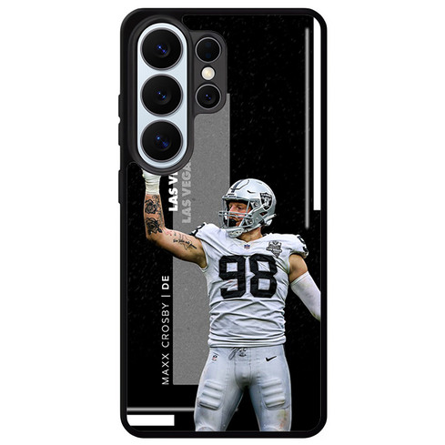 Maxx Crosby Las Vegas Raiders 01 Samsung Galaxy S26 Ultra Case