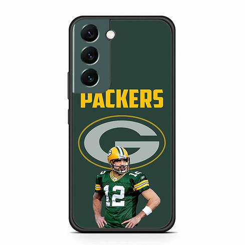 Green Bay Packers Aaron Rodgers Motorola Samsung Galaxy S22 Case