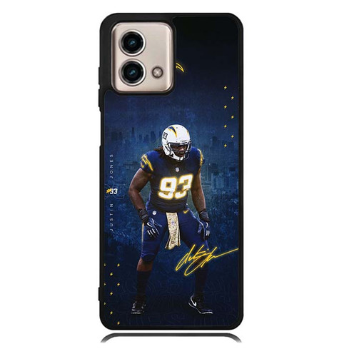 Justin Jones Los Angeles Chargers 01 Moto G Stylus 2023 Case