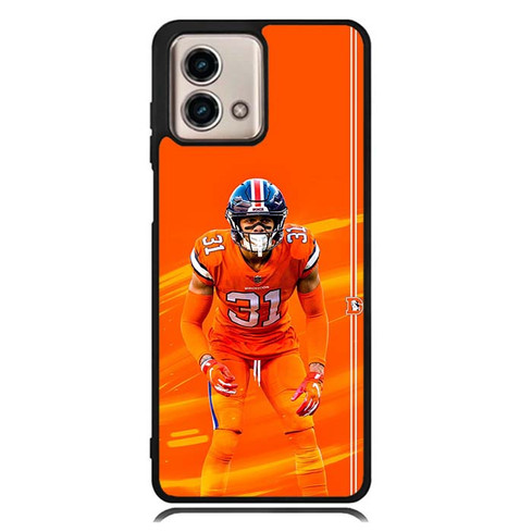 Justin Simmons Denver Broncos 01 Moto G Stylus 2023 Case