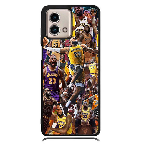 Lebron Lakers 23 Collages Moto G Stylus 2023 Case