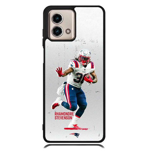 Rhamondre Stevenson New England Patriots 01 Moto G Stylus 2023 Case