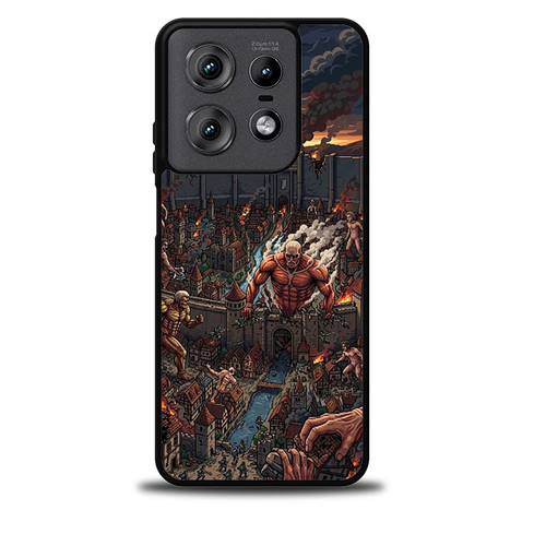Attack on Titan Shiganshinas Last Stand Motorola Moto Edge 5G 2025 Case