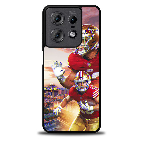 Christian McCaffrey San Francisco 49ers 03 Motorola Moto Edge 5G 2025 Case