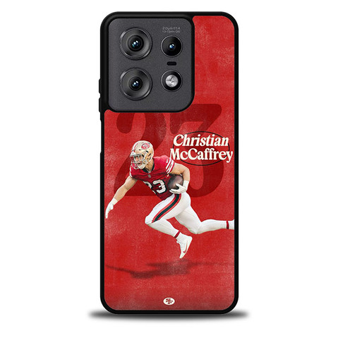 Christian McCaffrey San Francisco 49ers 04 Motorola Moto Edge 5G 2025 Case