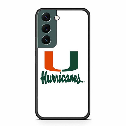 Miami Hurricanes 02 Motorola Samsung Galaxy S22 Case