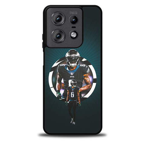 DeVonta Smith Philadelphia Eagles 02 Motorola Moto Edge 5G 2025 Case