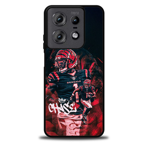 Jamarr Chase Cincinnati Bengals 01 Motorola Moto Edge 5G 2025 Case